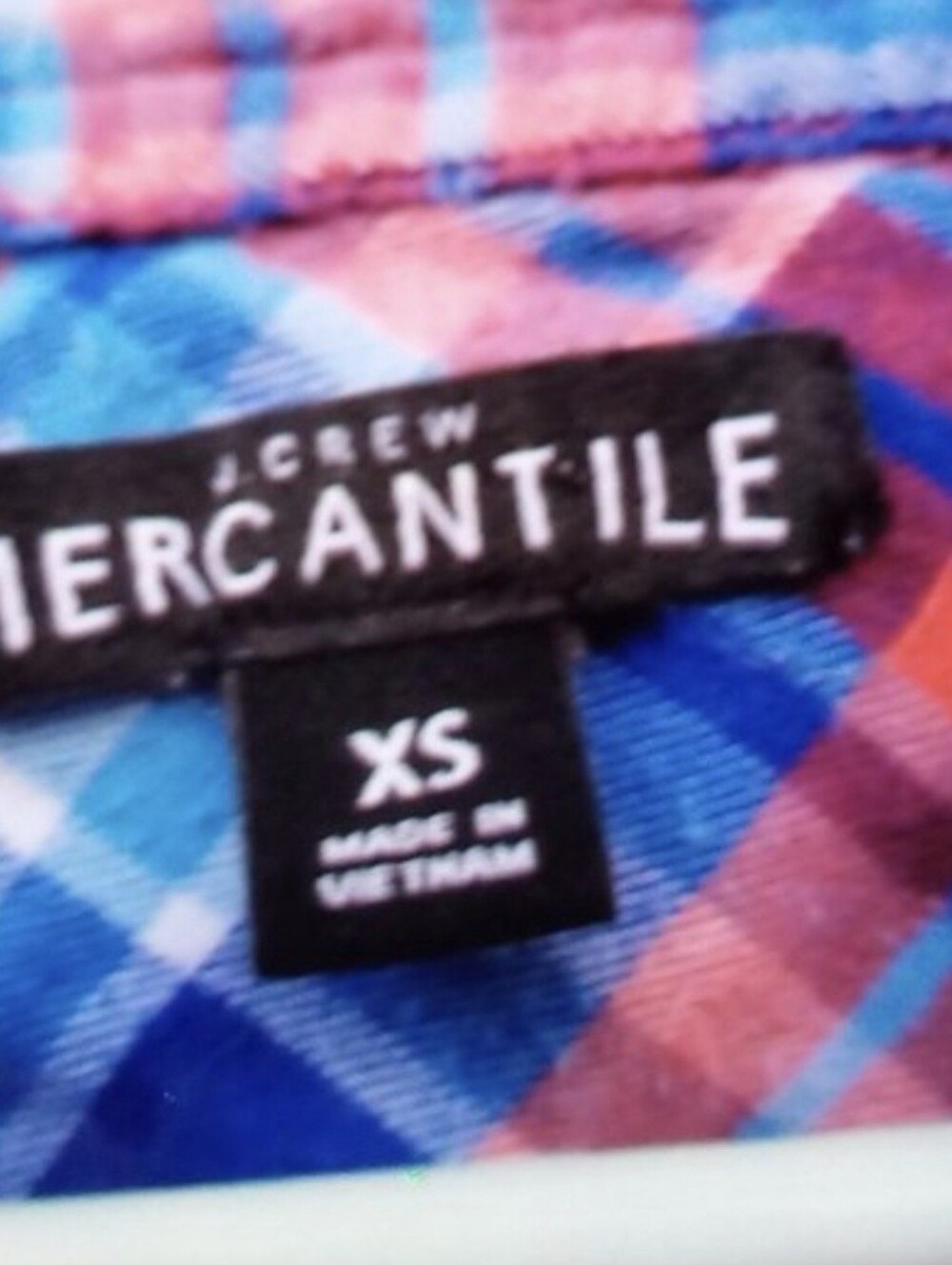 J. Crew Ruffle Flannel Top. - Picture 3 of 5